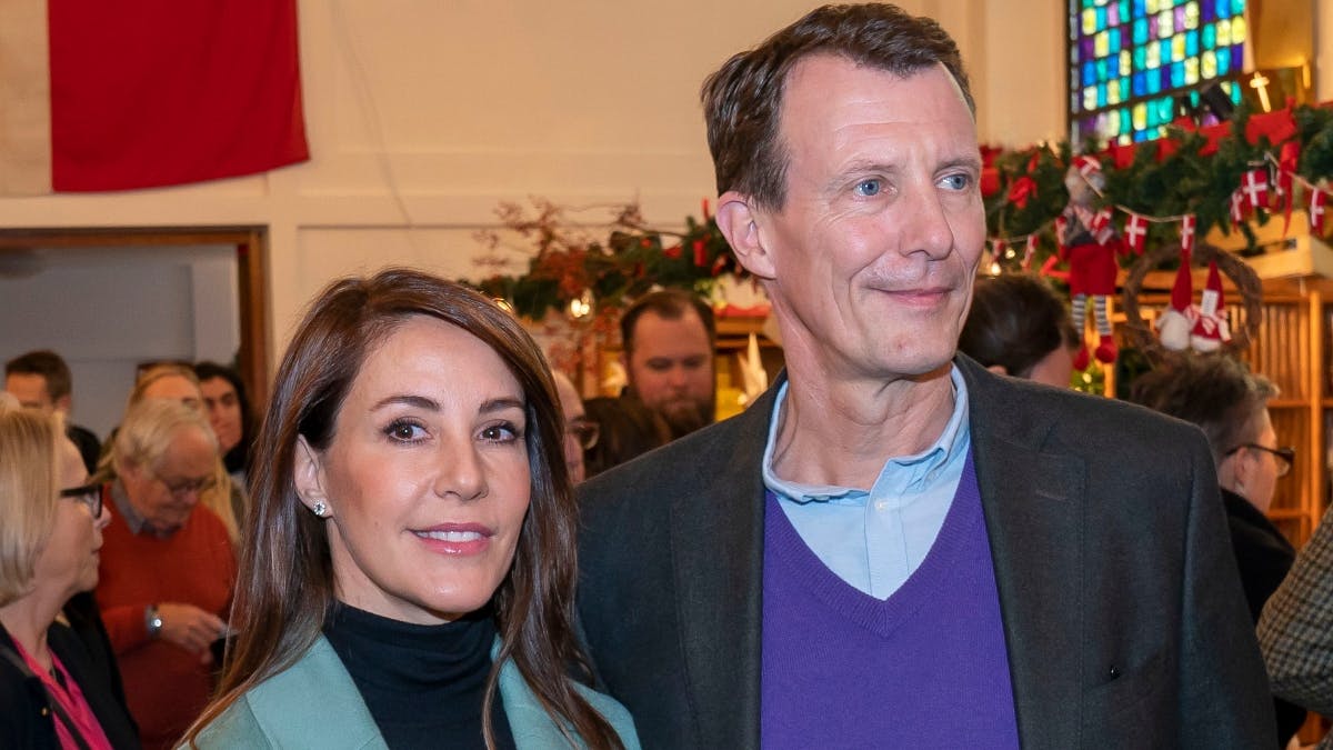 Prinsesse Marie og prins Joachim.