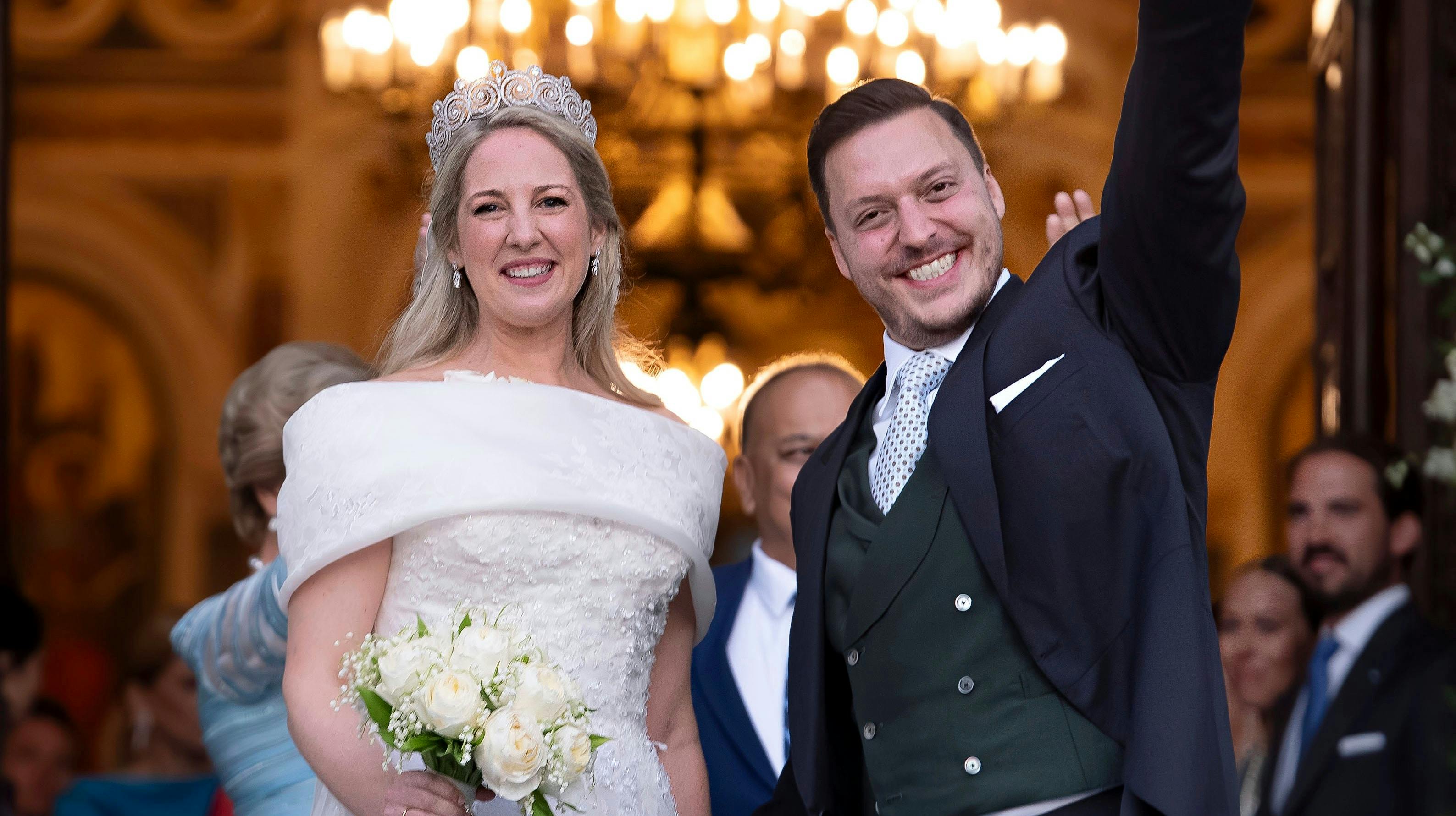 Theodora de Grece og Matthew Kumar.