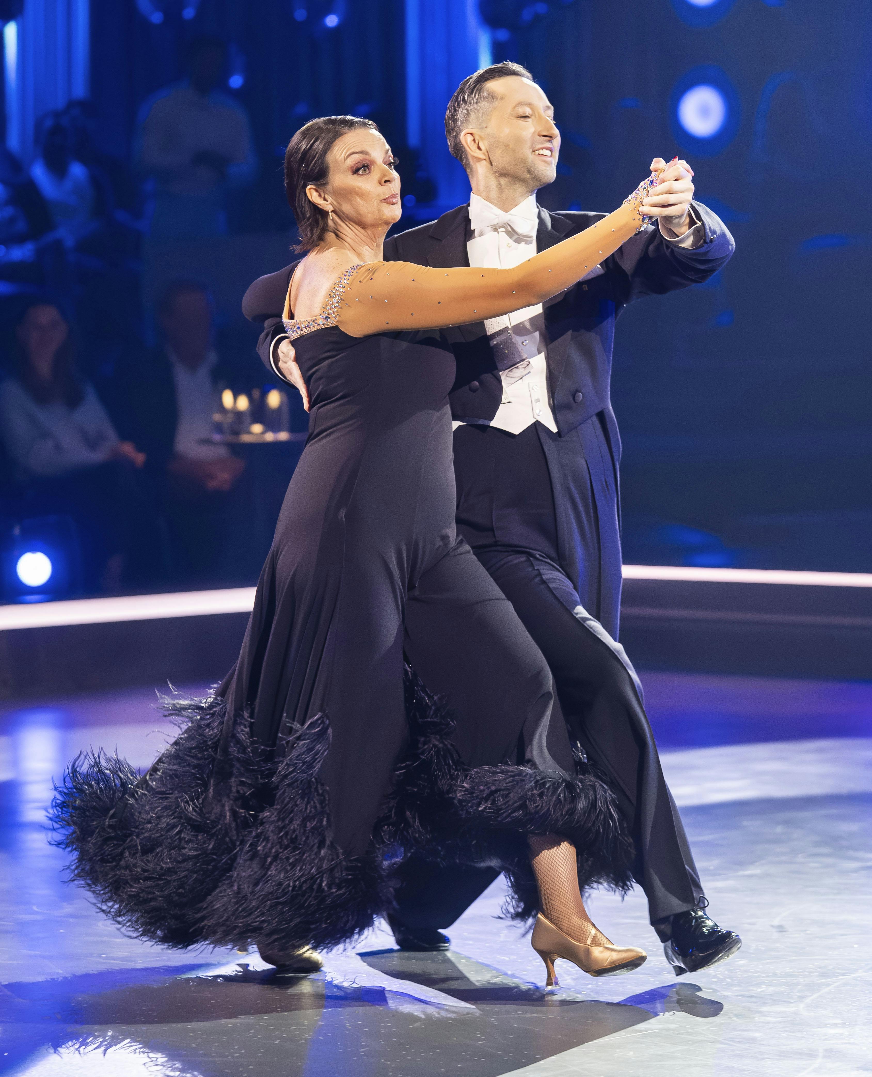 Pusle Helmuth og Damian Czarnecki i en tango.