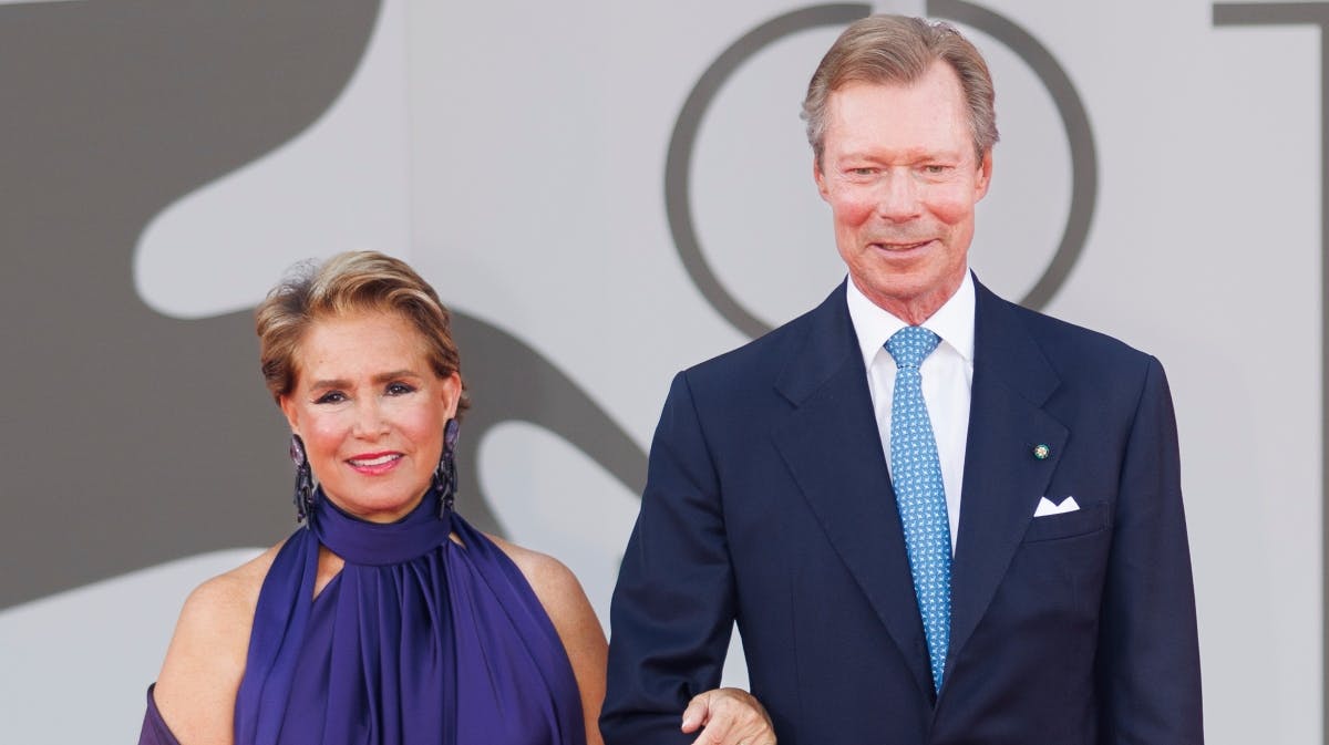 Maria Teresa og Henri er klar til tronskiftet på fredag. 