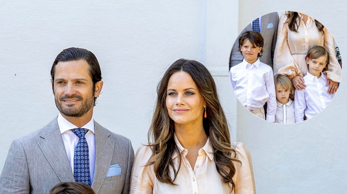 Prinsesse Sofia og prins Carl Philip.