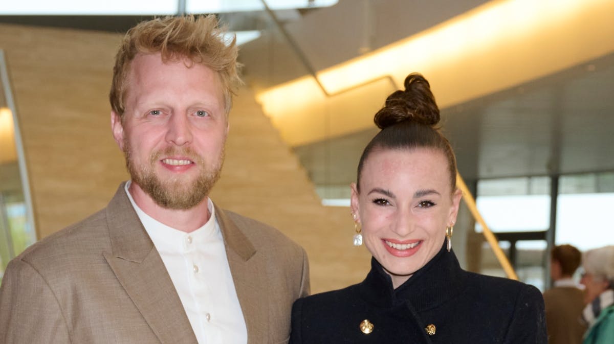 Pelle Emil Hebsgaard og Claudia Rex. 