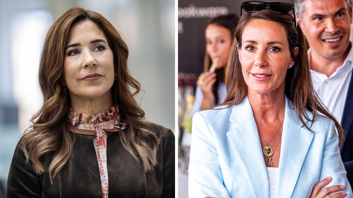 Dronning Mary og prinsesse Marie.