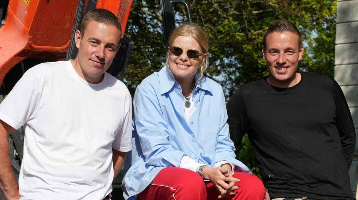 Philip Gehl Larsen, Sofie Linde og Anders Gehl Larsen.