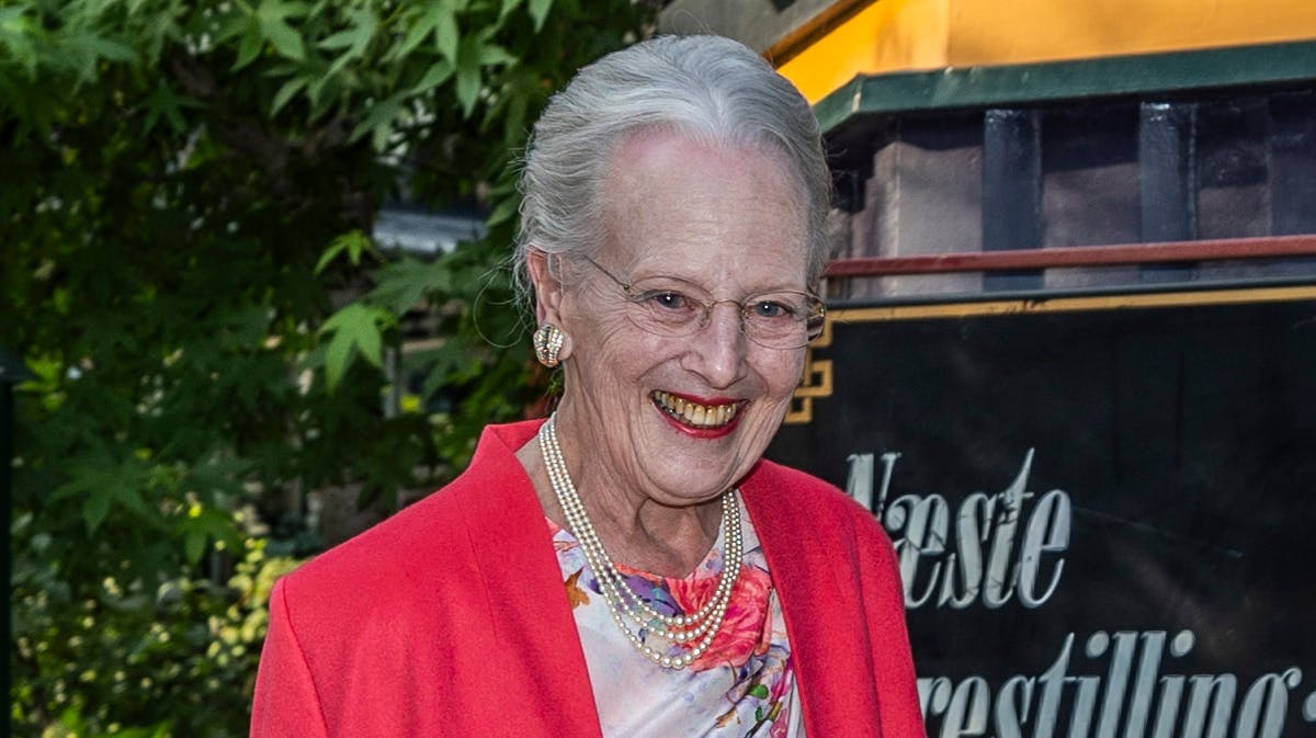 Dronning Margrethe. 