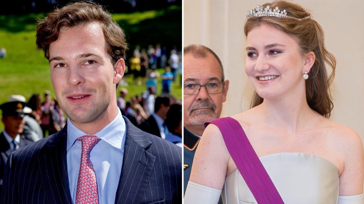 Prins Georg af Liechtenstein og prinsesse Elisabeth af Belgien.