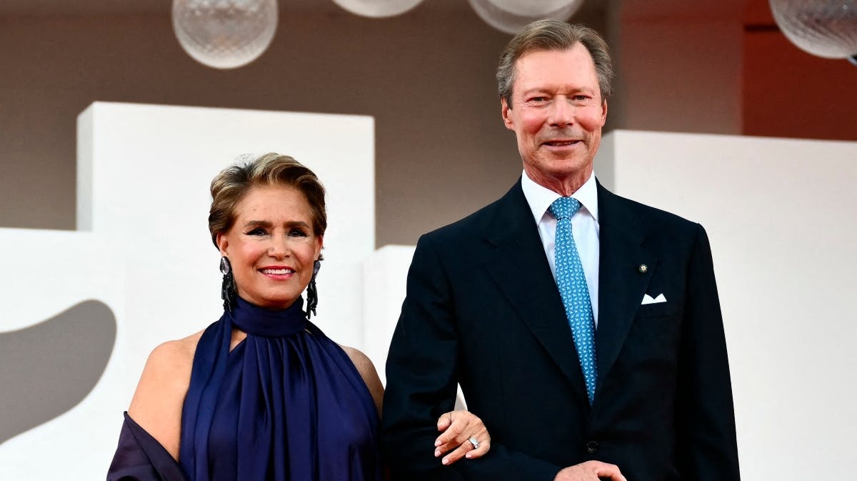 Storhertuginde Maria Teresa og storhertug Henri.