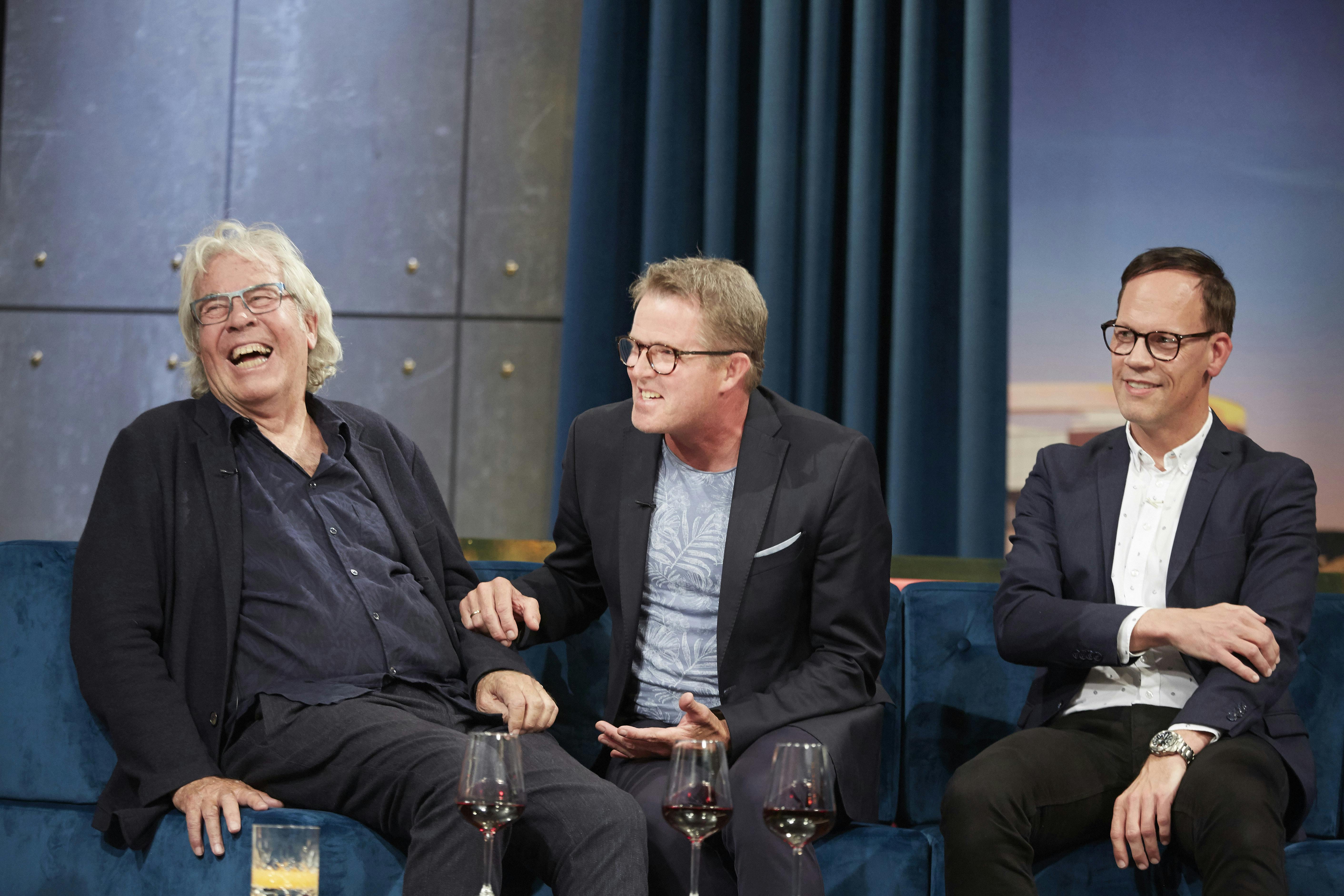 Jørgen Leth, Rolf Sørensen og Dennis Ritter.
