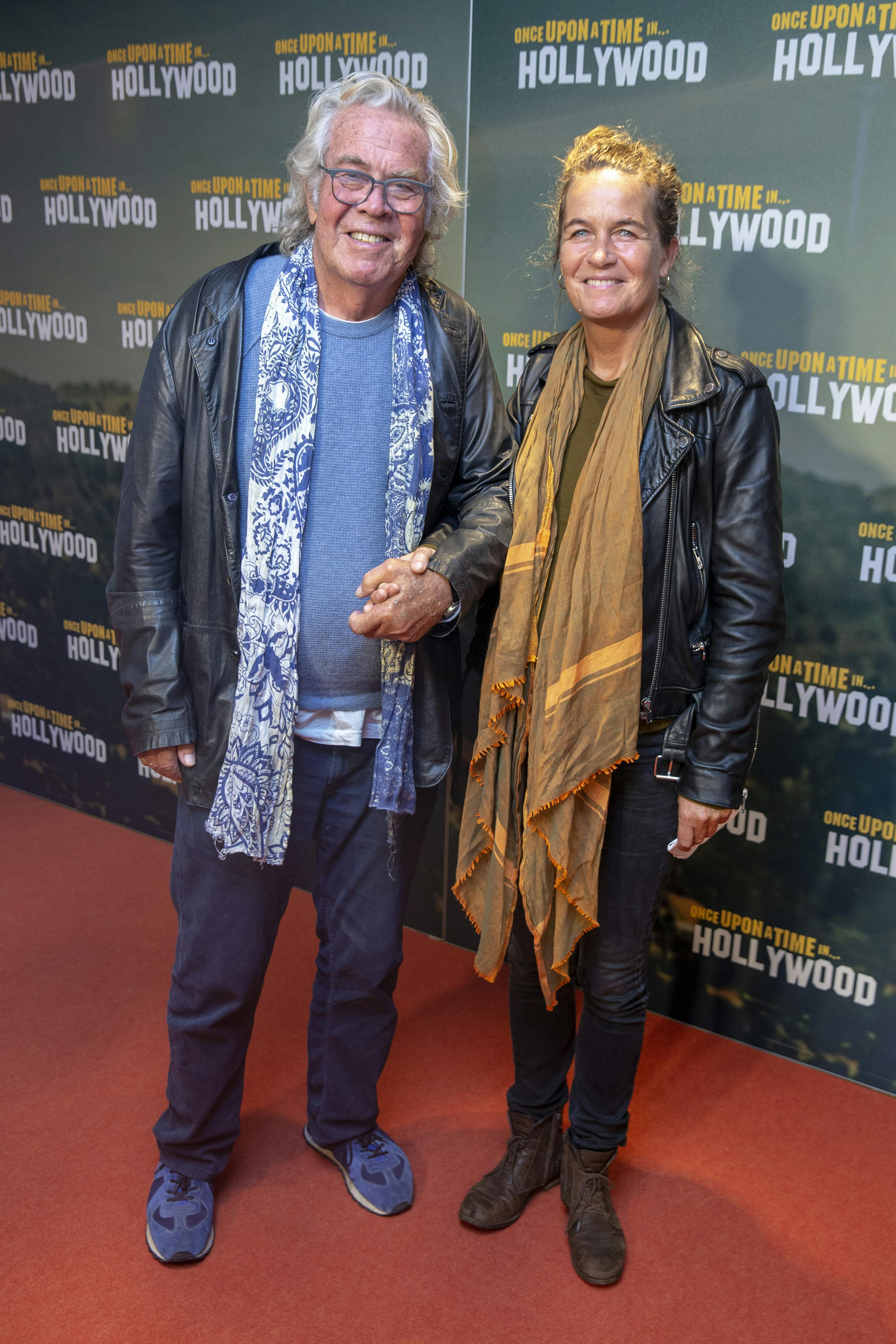 Jørgen Leth og Karoline Leth til en premiere. 