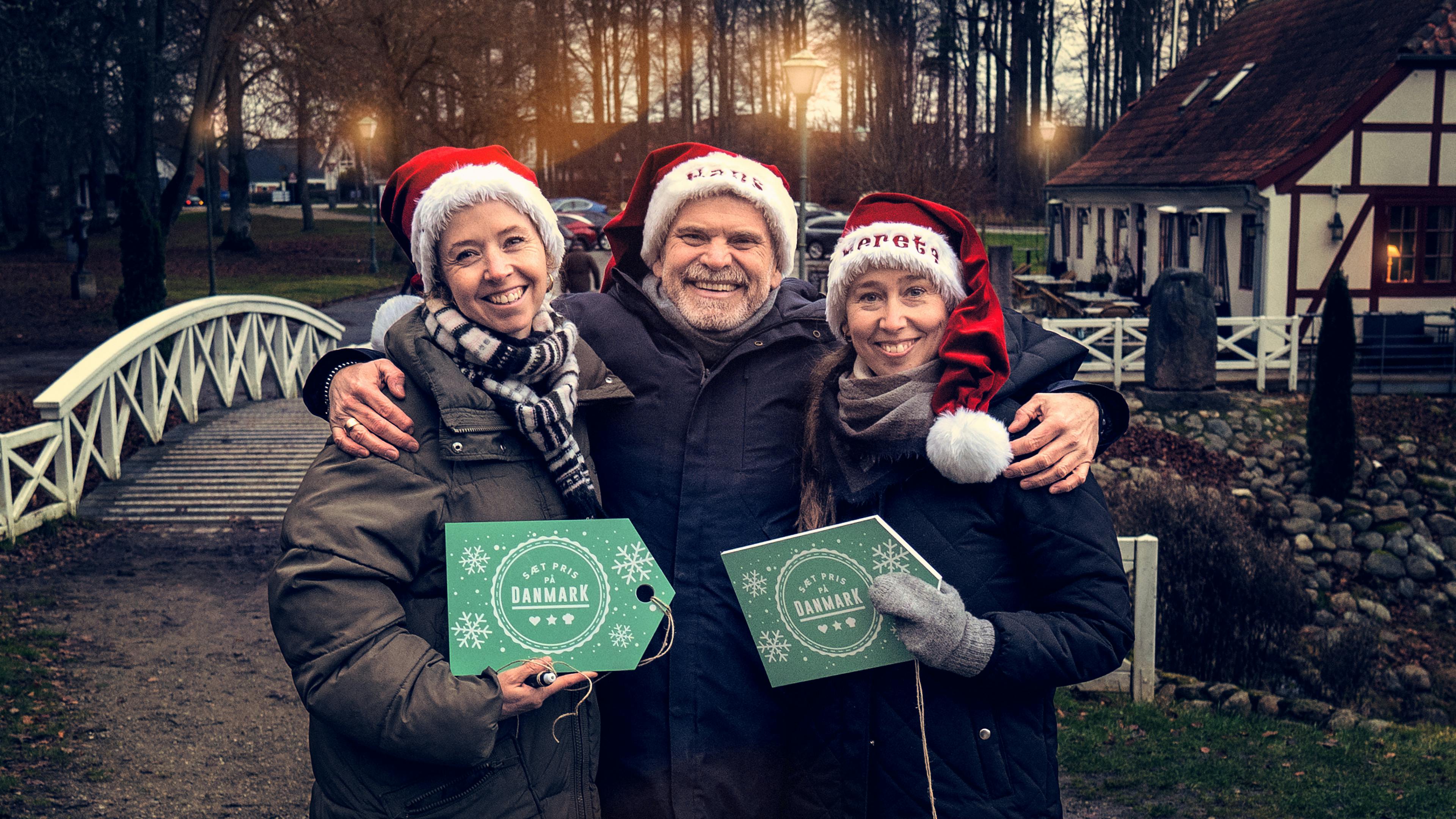 Hans Pilgaard har de to skuespillere Merete Mærkedahl og Johanne Louise Schmidt med på juleeventyr.