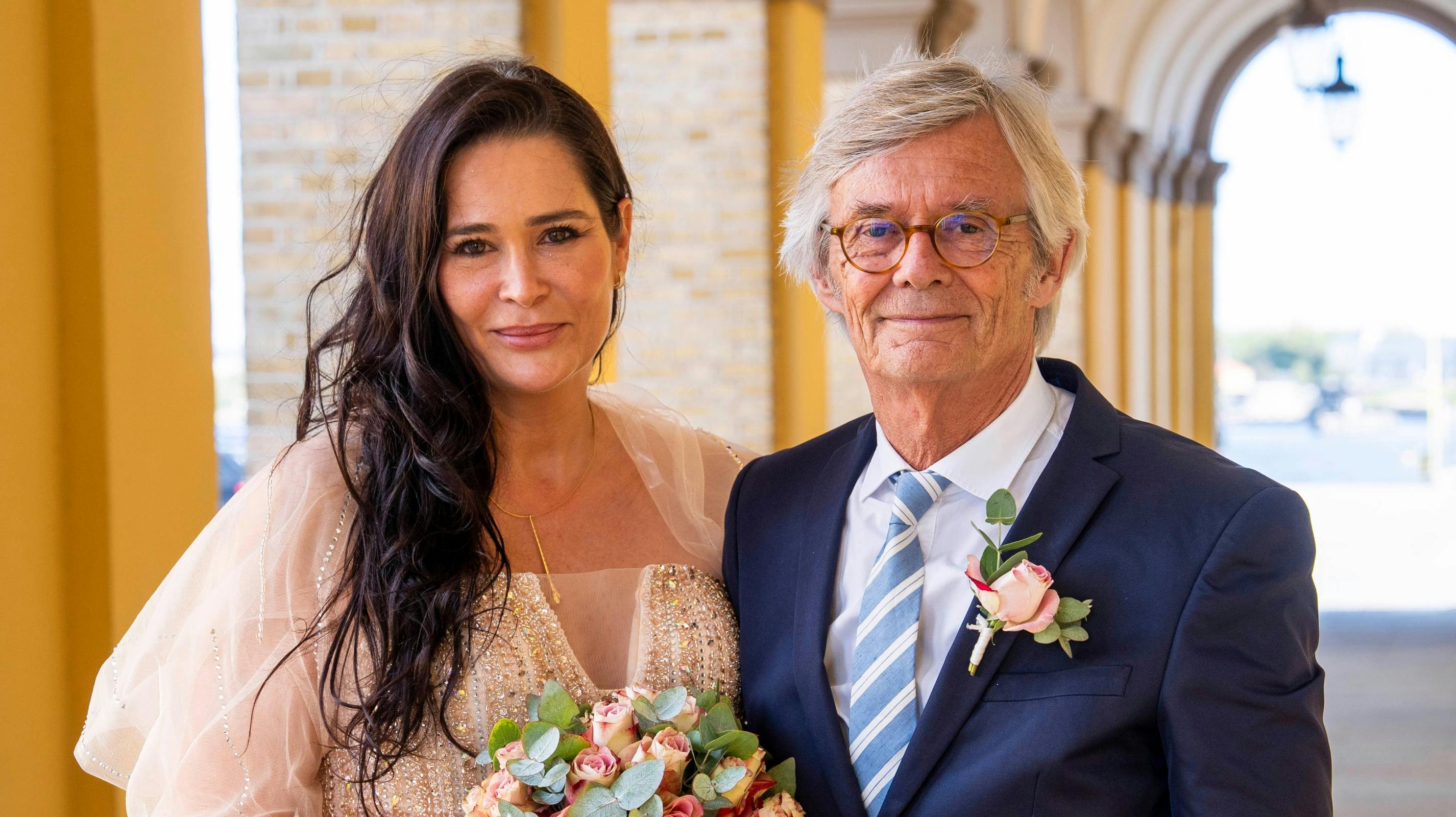 Michelle Liebetrau og Bille August. 