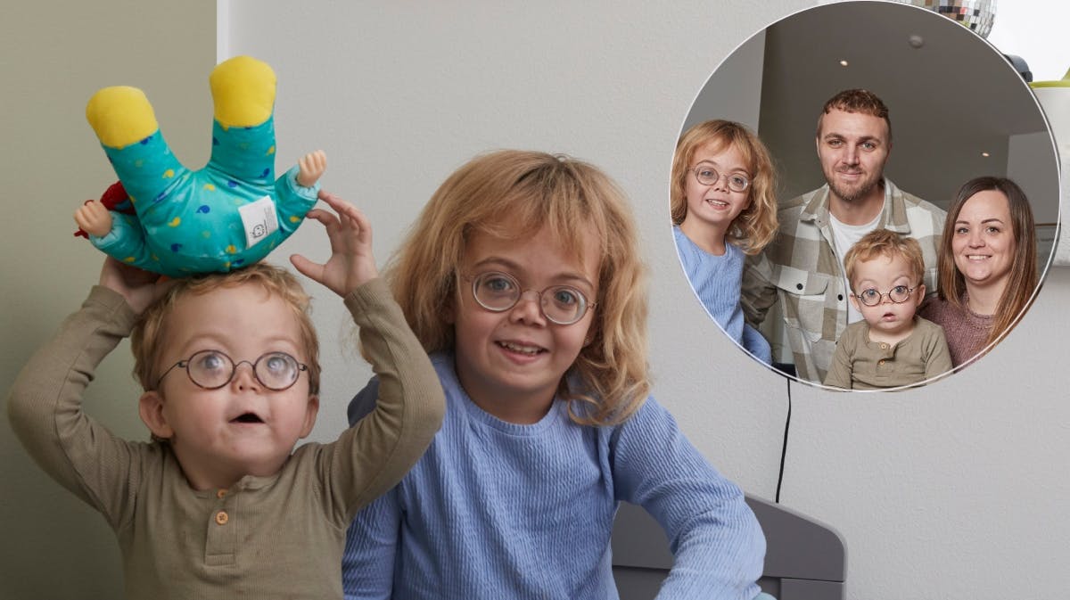 Noor og Nalina fra "De sjældne danskere". 