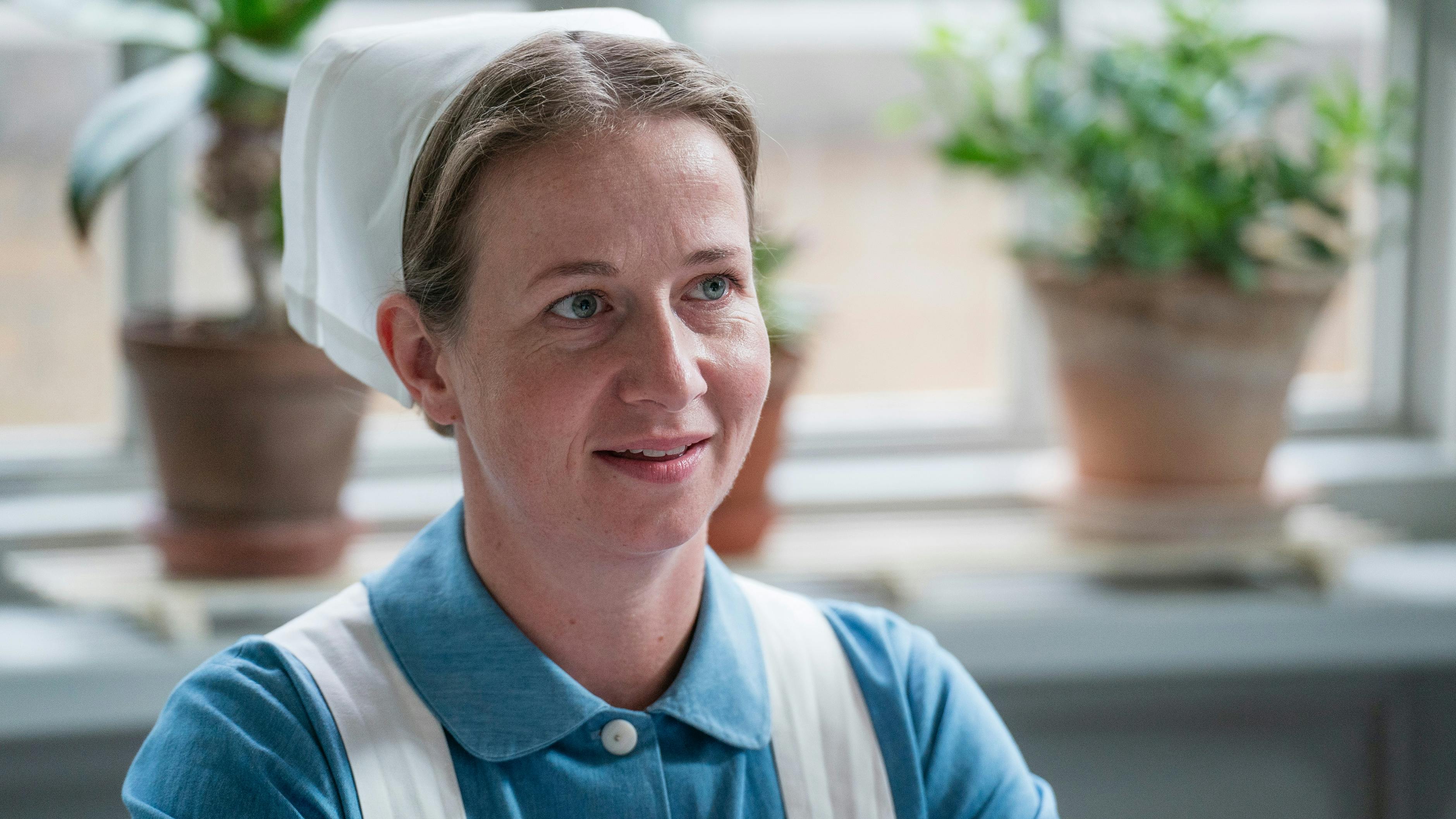Ulla Vejby som Else i "Sygeplejeskolen". 