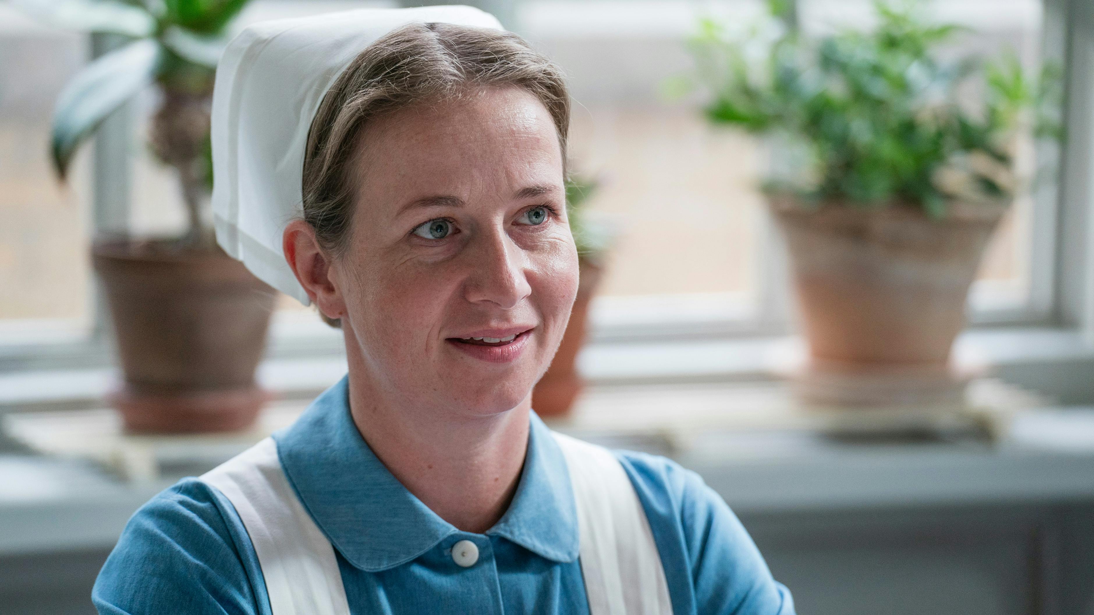 Ulla Vejby som Else i "Sygeplejeskolen".
