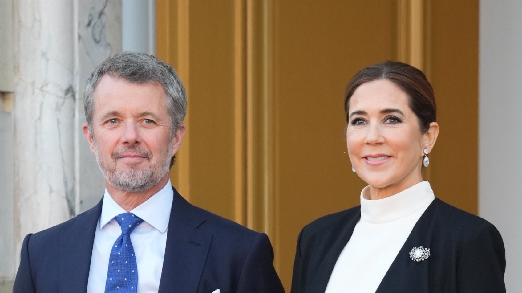 Kong Frederik og dronning Mary.