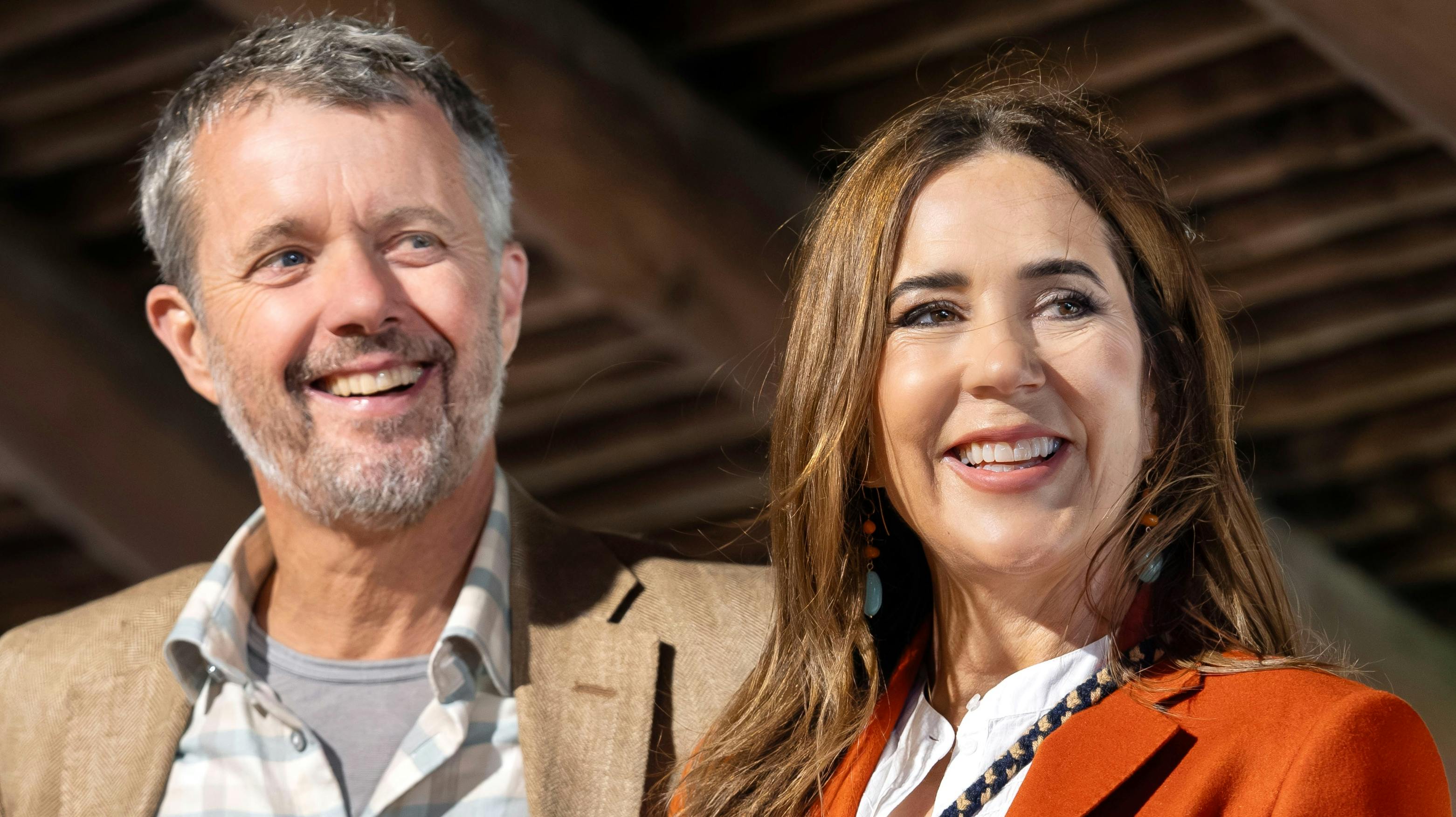 Kong Frederik og dronning Mary.