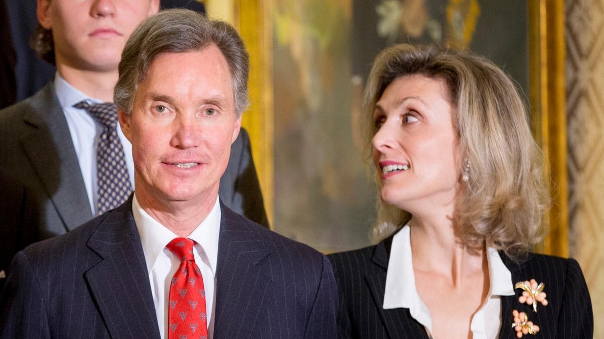 Prins Guillaume og prinsesse Sibilla i januar 2016.