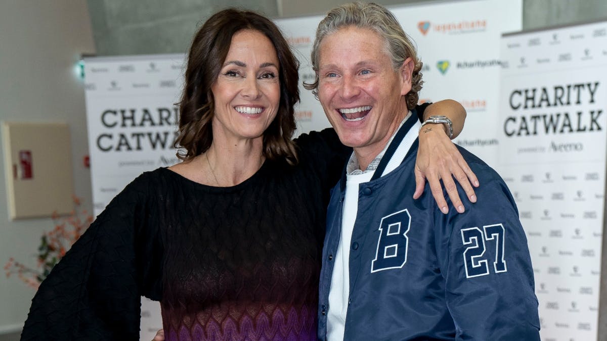Sarah Zobel og Jesper Høvring er klar til modeshow