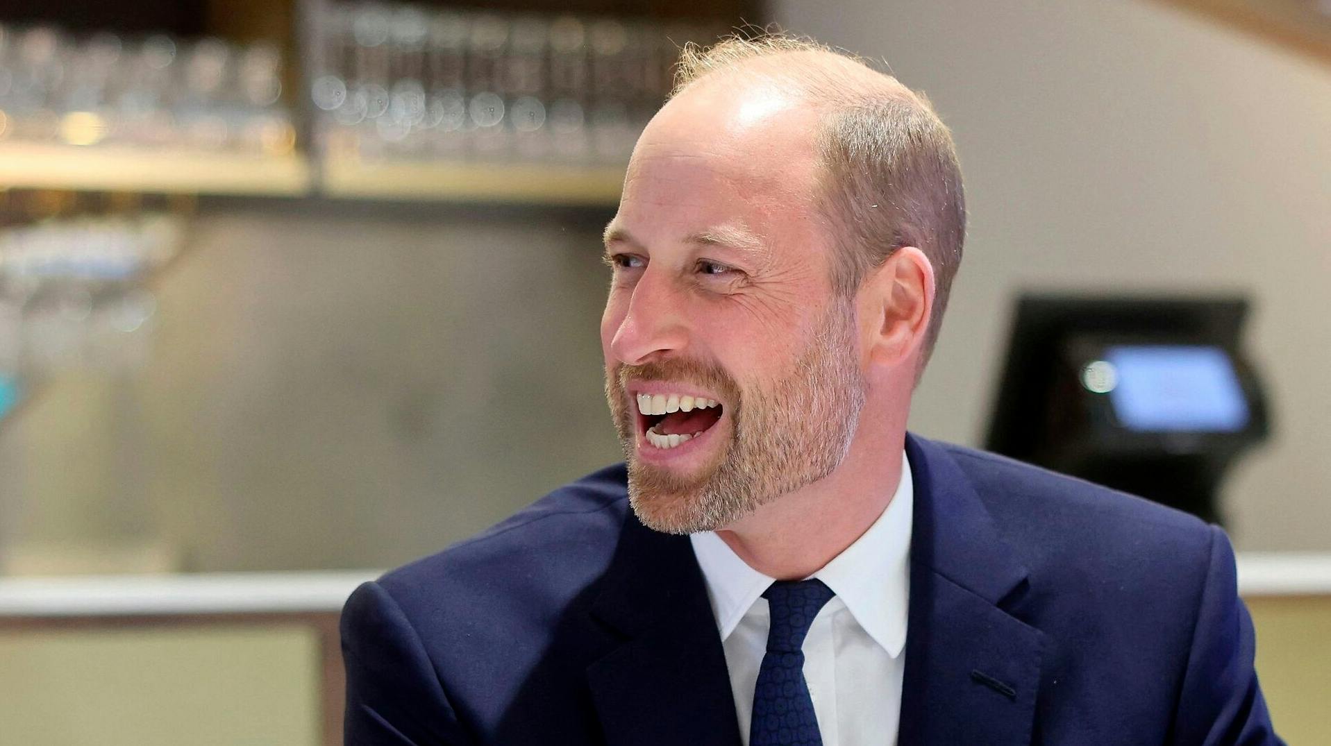 Prins William overraskede med sit moderne stunt. 