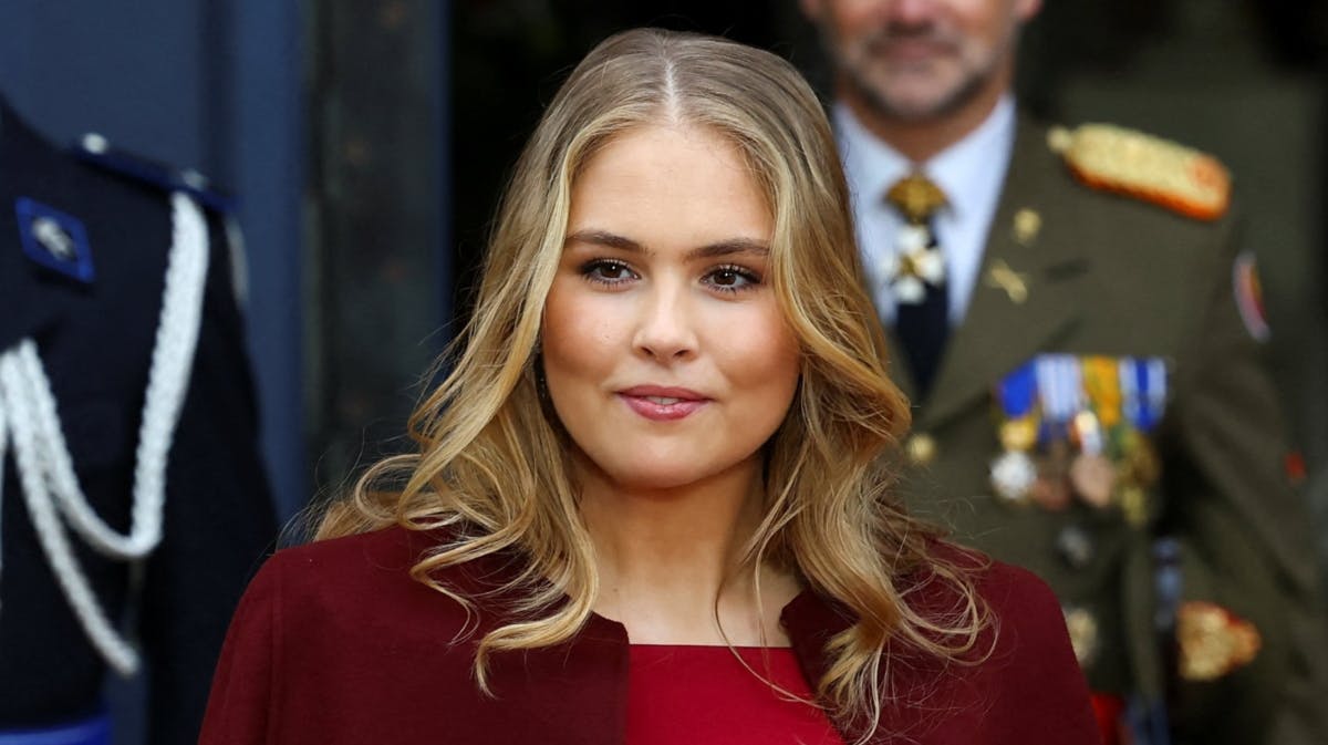 Smukke og elegante prinsesse Amalia. 