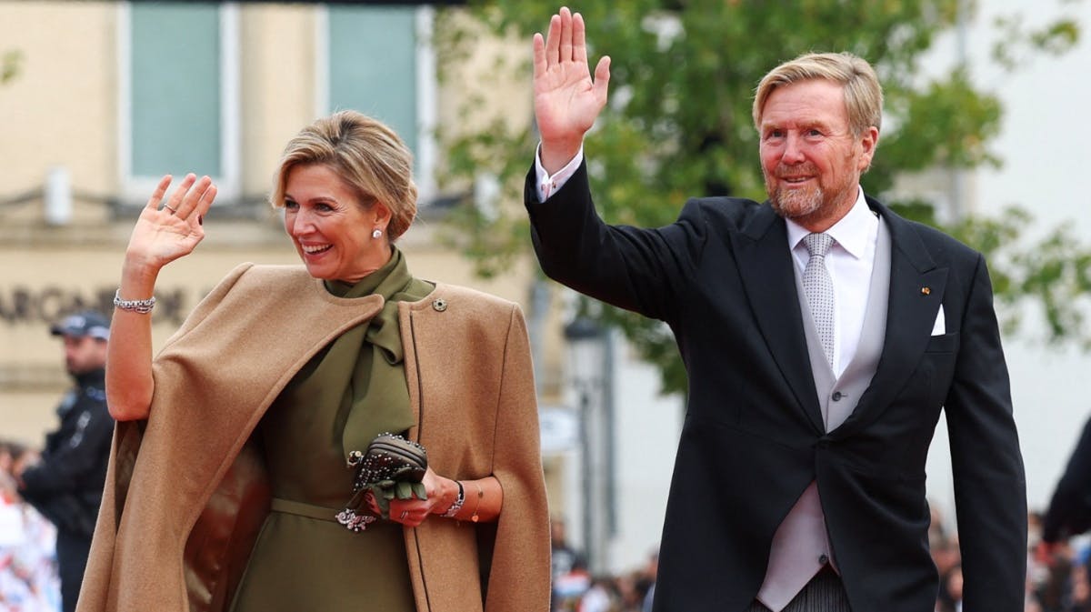 Dronning Maxima og kong Willem-Alexander. 