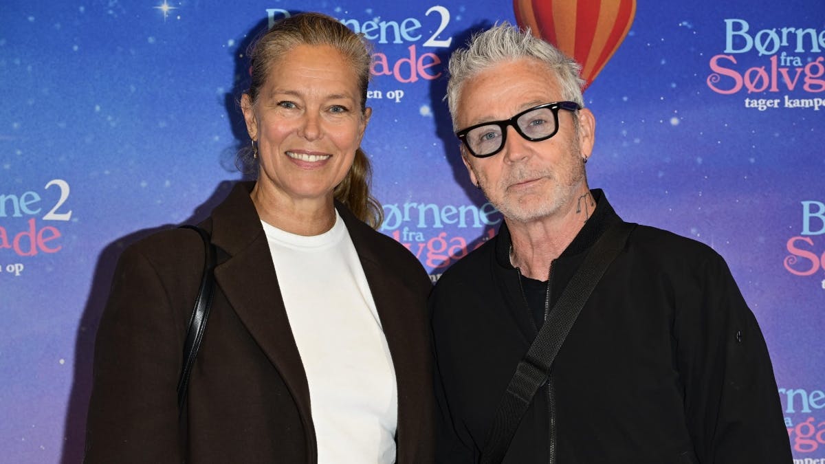 Renée Toft Simonsen og Thomas Helmig ved dagens premiere.&nbsp;
