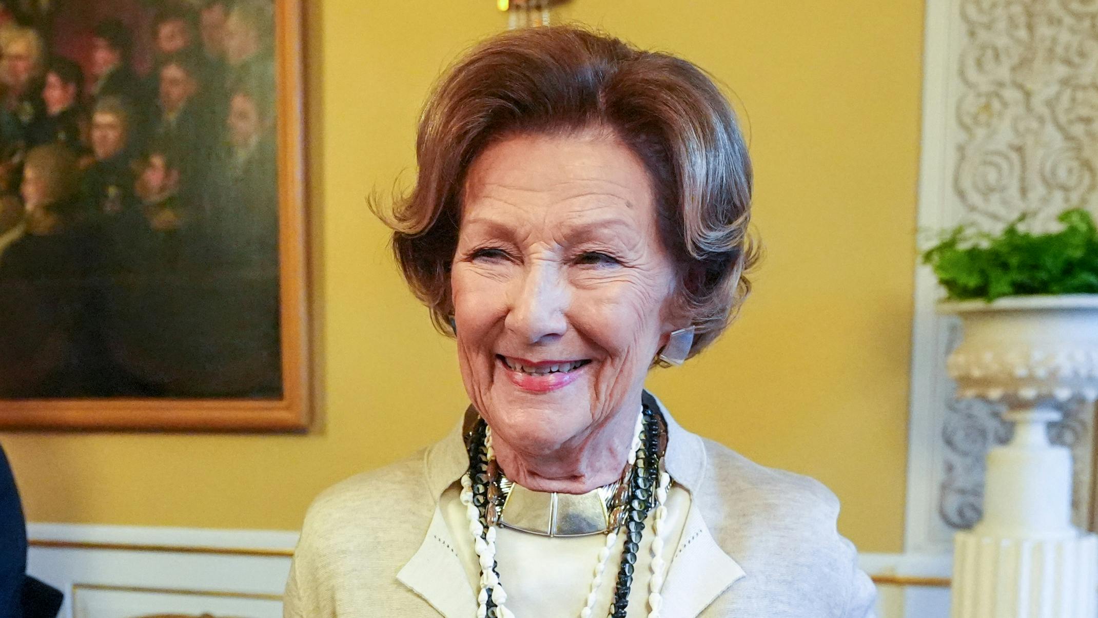 Dronning Sonja.&nbsp;