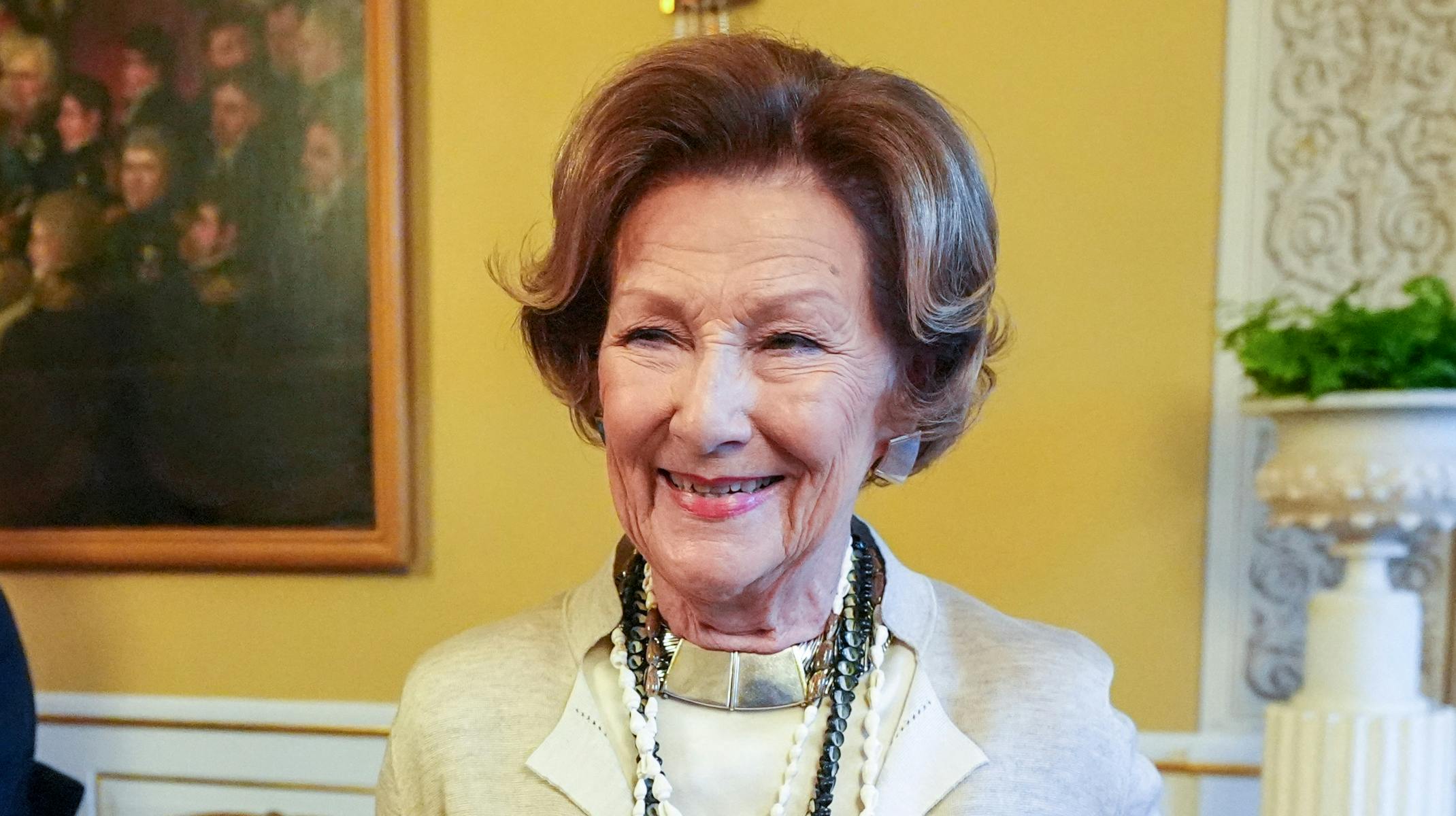 Dronning Sonja. 