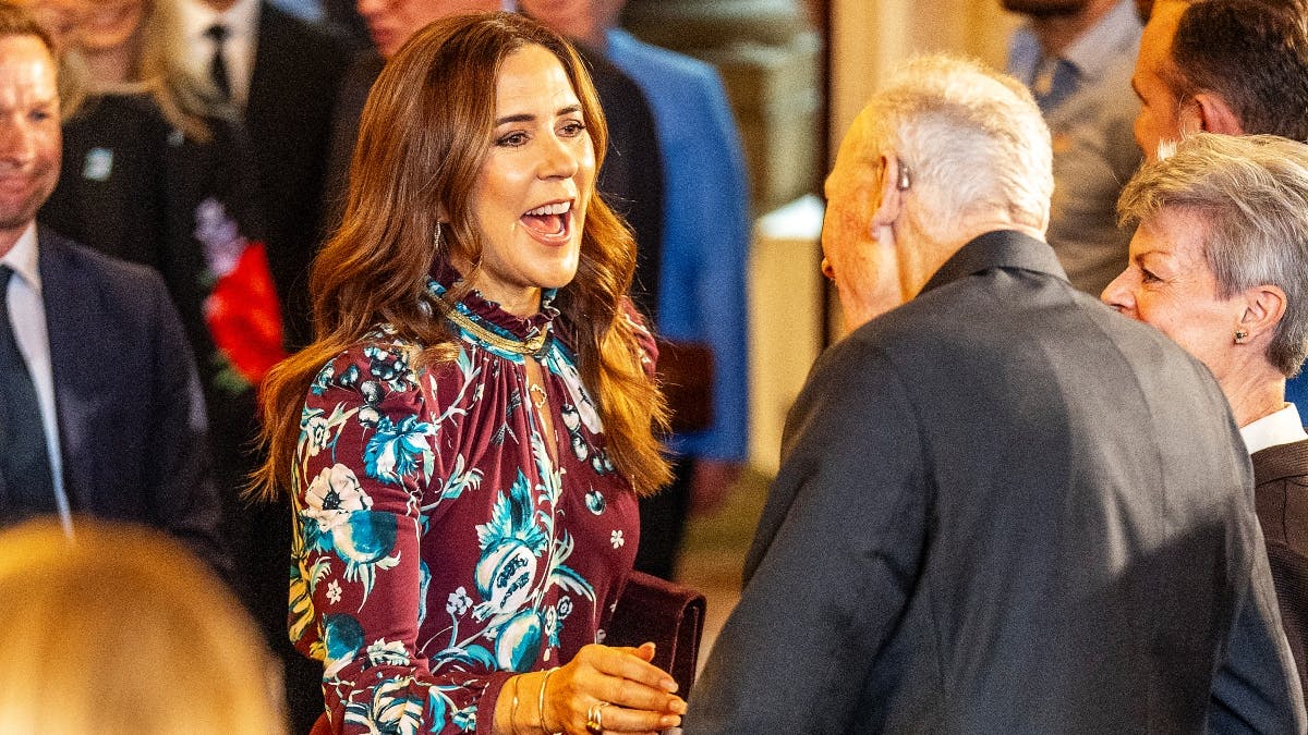 Dronning Mary var glad for at se grev Ingolf og grevinde Sussie
