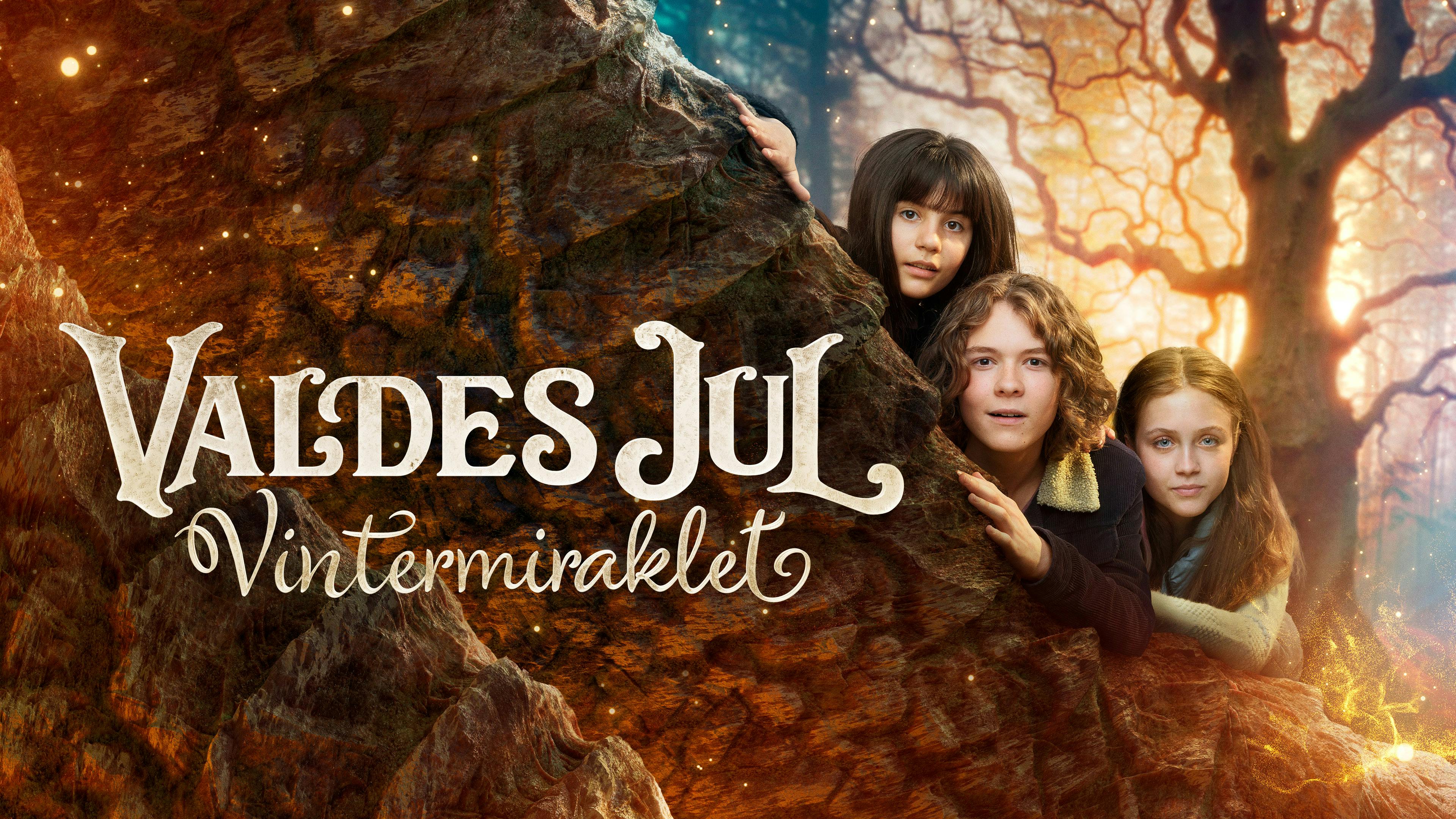 Plakaten for "Valdes Jul - Vintermiraklet".