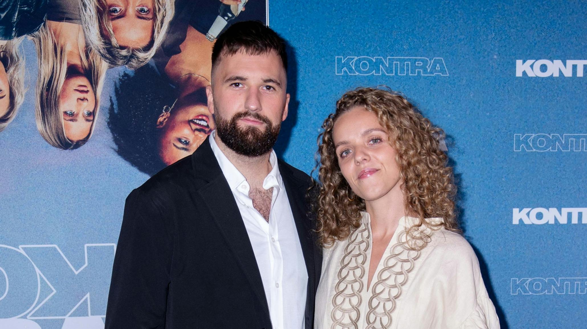 Jonas Risvig và Emma Aagaard Helt.