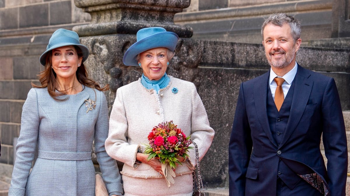 Den kongelige familie til Folketingets åbning 2024.