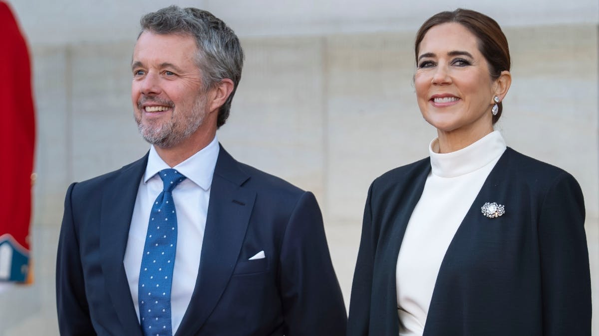 Kong Frederik og dronning Mary er klar til Folketingets åbning