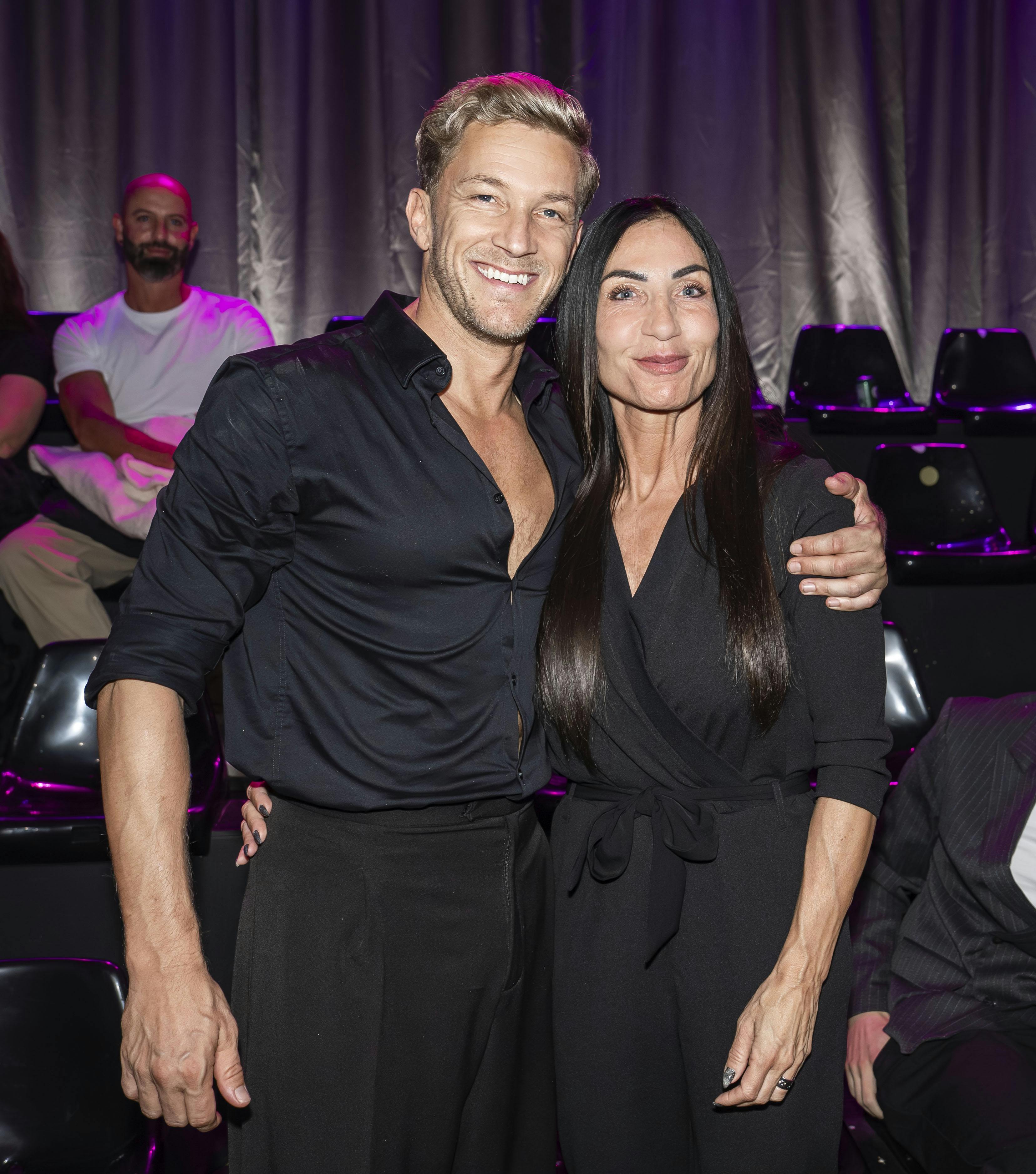 Michael Olesen med kæresten Heidi Frikke.