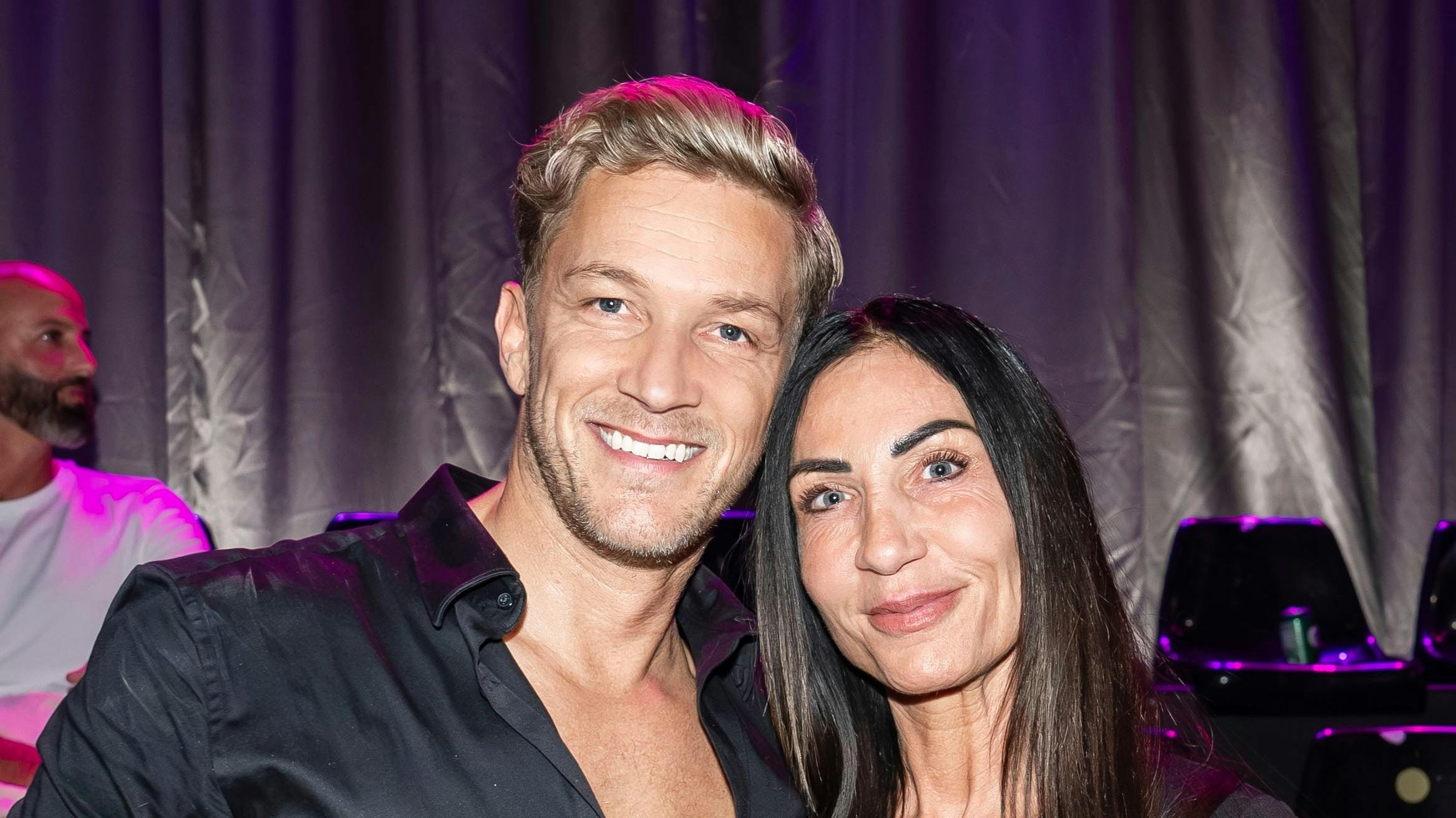 Michael Olesen med kæresten Heidi Frikke.