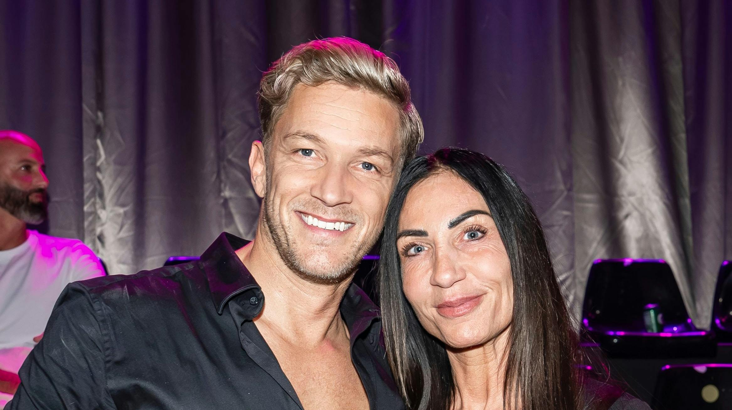 Michael Olesen med kæresten Heidi Frikke.