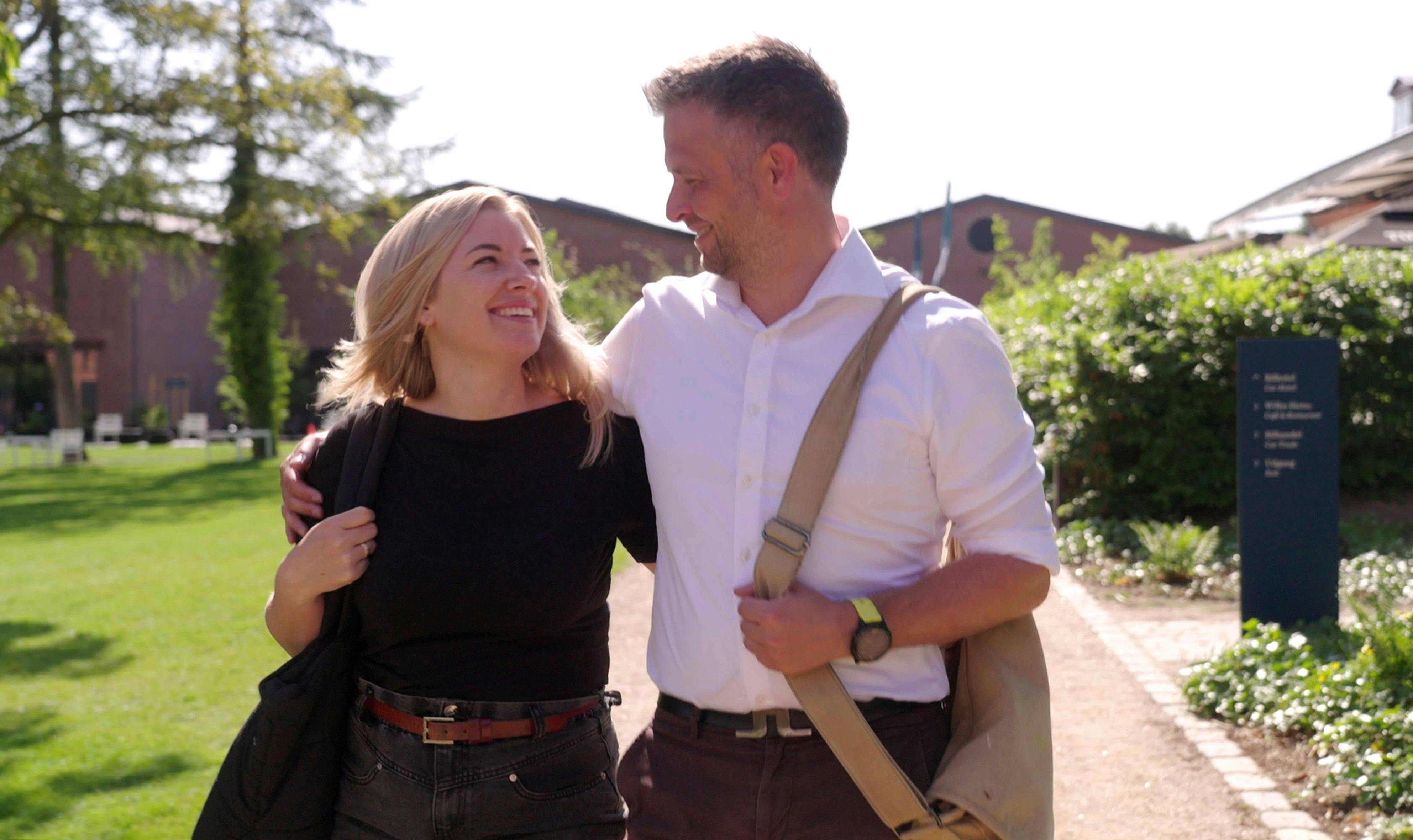 Dorthe og Lasse havde fra starten god kemi, men trods det forblev de ikke gift.