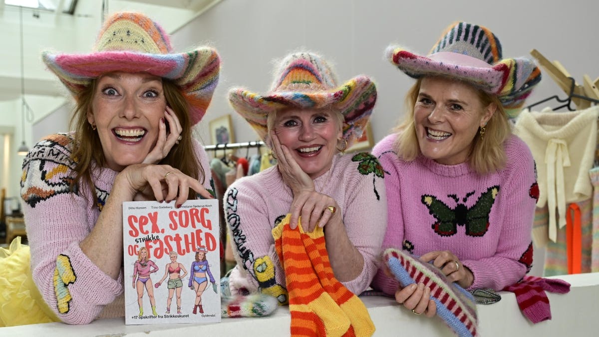 Ditte Hansen, Trine Gadeberg og Christiane Gjellerup Koch. 