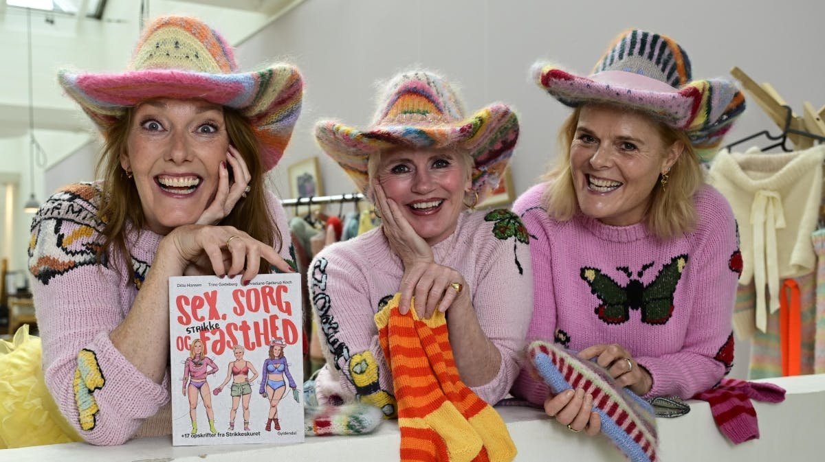 Ditte Hansen, Trine Gadeberg og Christiane Gjellerup Koch.