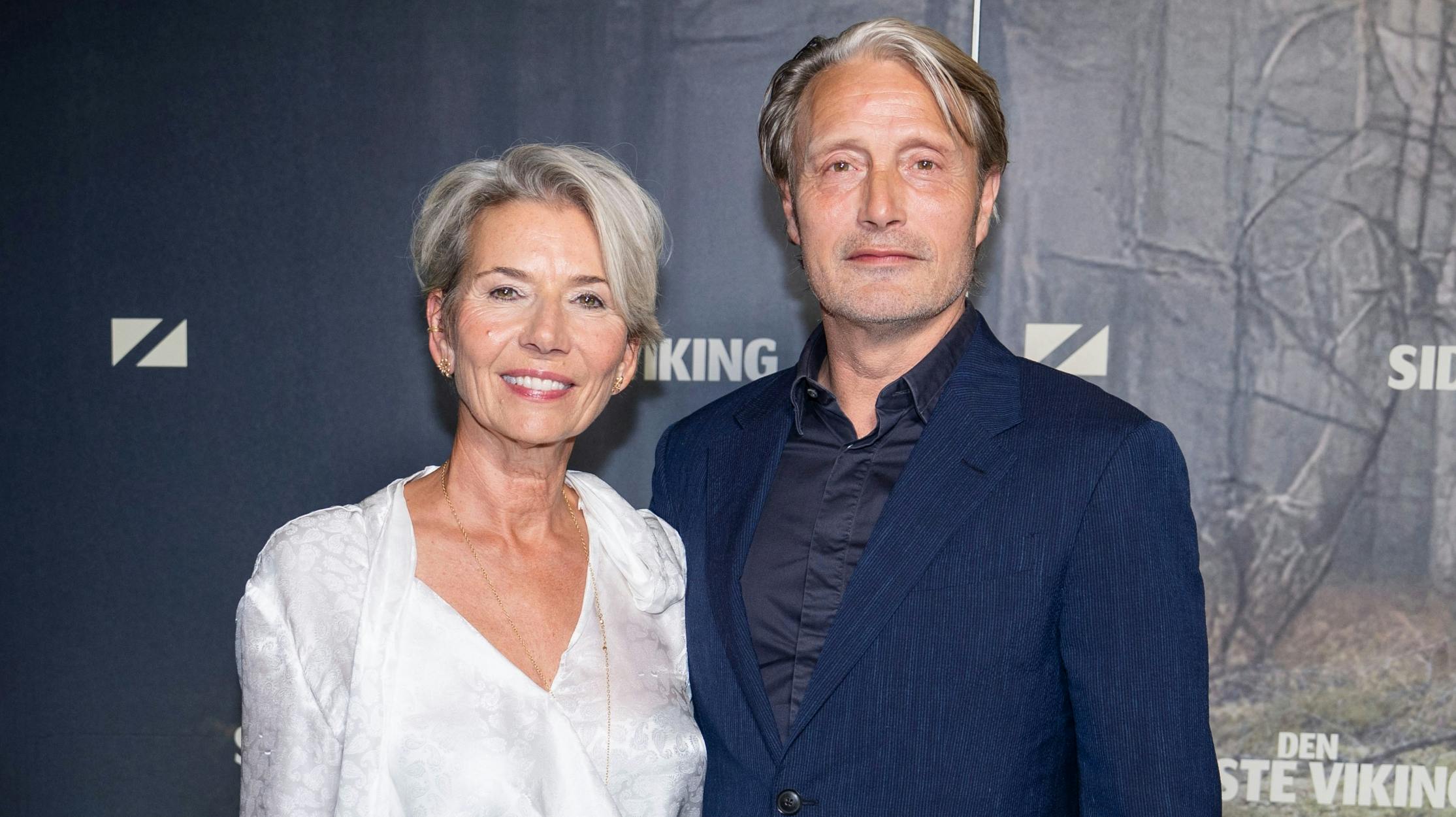Mads Mikkelsen og hustruen Hanne.