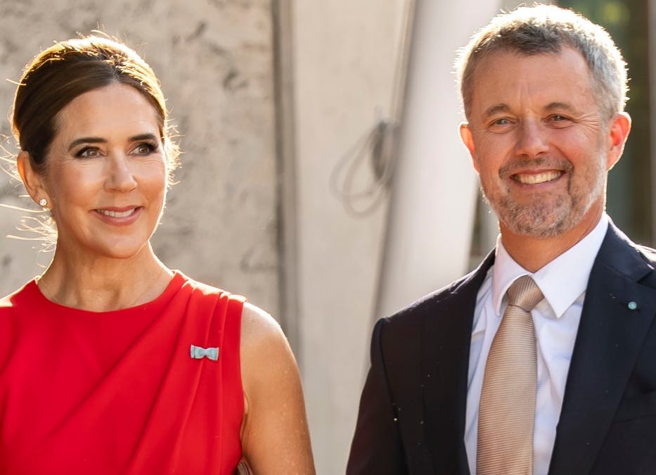 Dronning Mary og kong Frederik