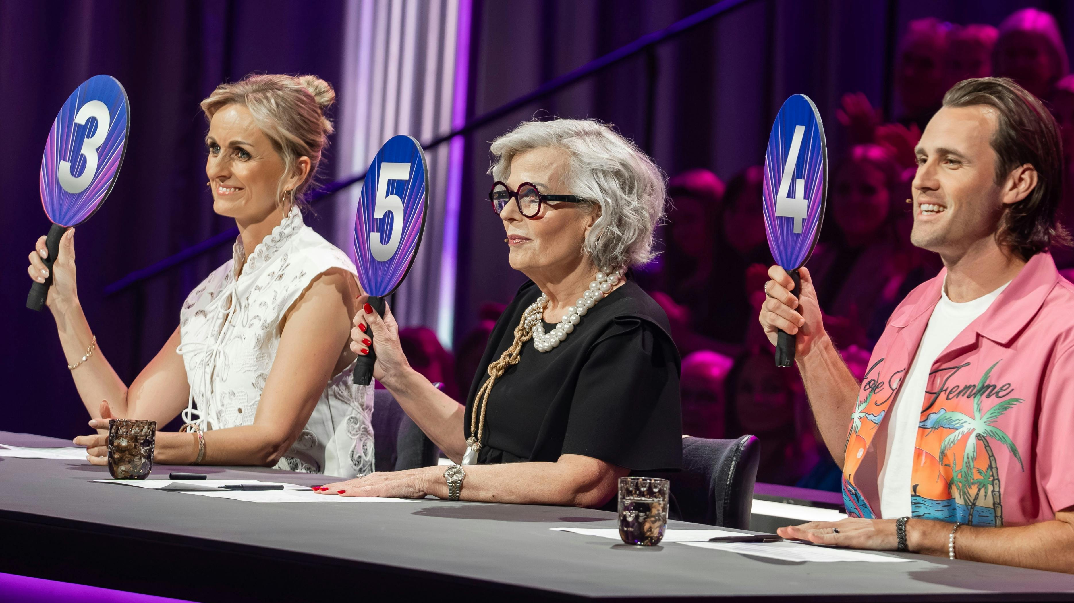Dommerpanelet fra venstre: Marianne Eihilt, Lene James Mikkelsen og Sonny Fredie Pedersen.
