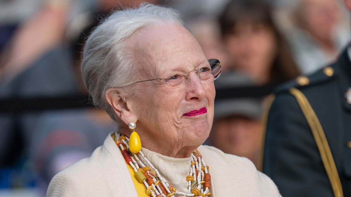 Dronning Margrethe.