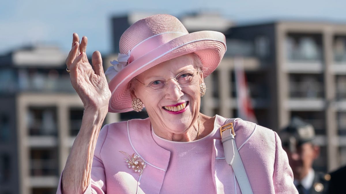Dronning Margrethe. 