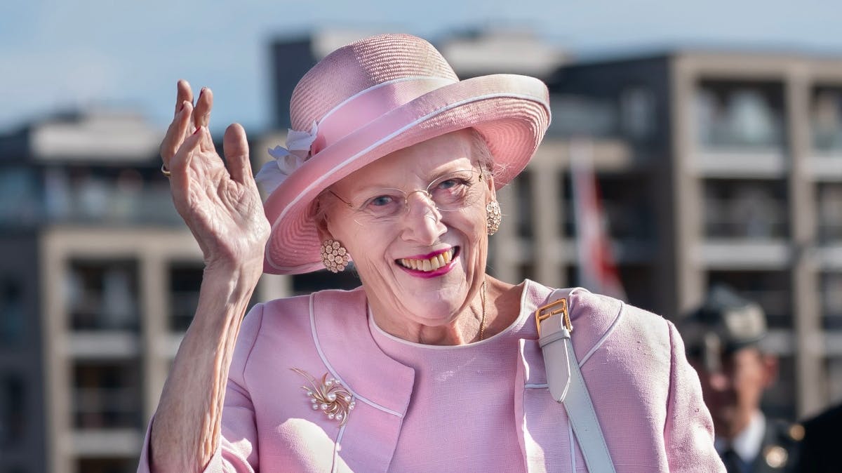 Dronning Margrethe.