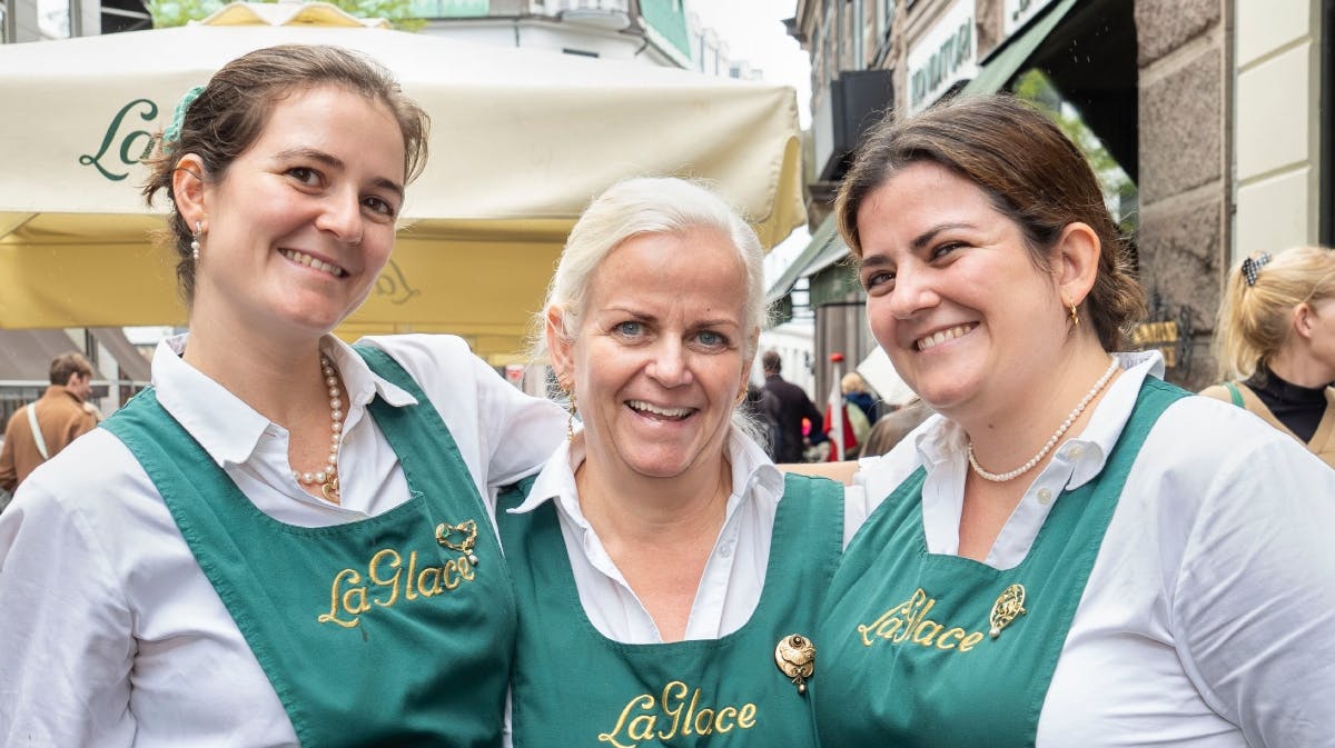 Laura, Maria og Marianne Stagetorn Kolos.