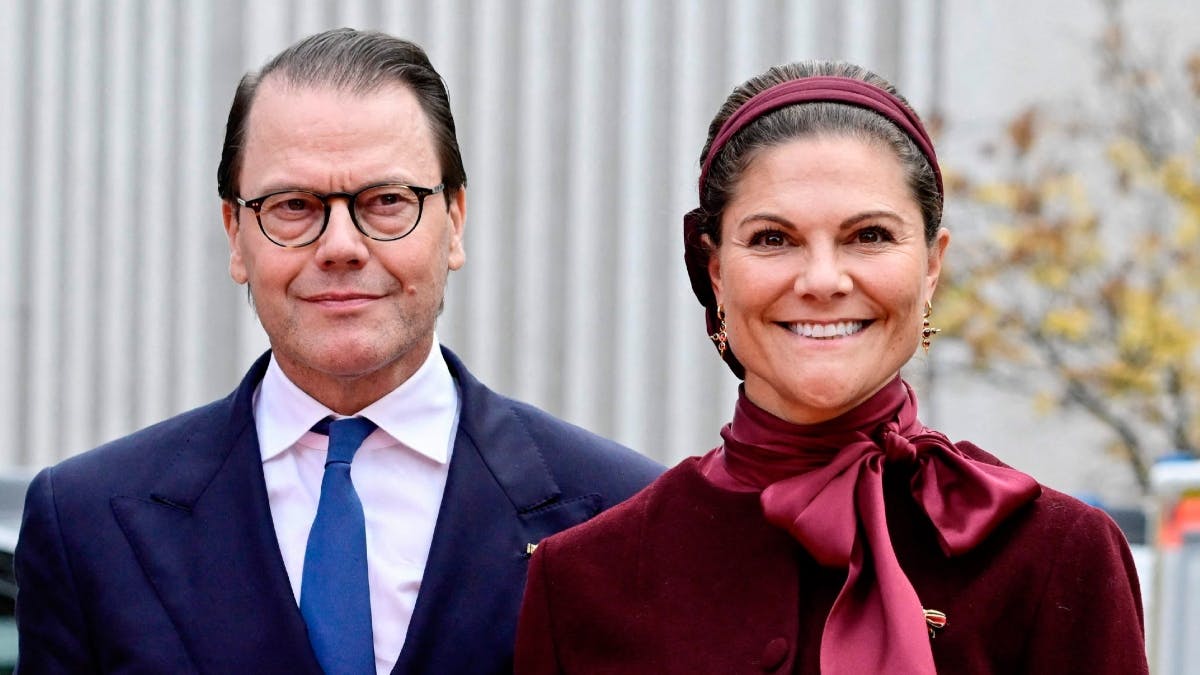 Prins Daniel og prinsesse Victoria.