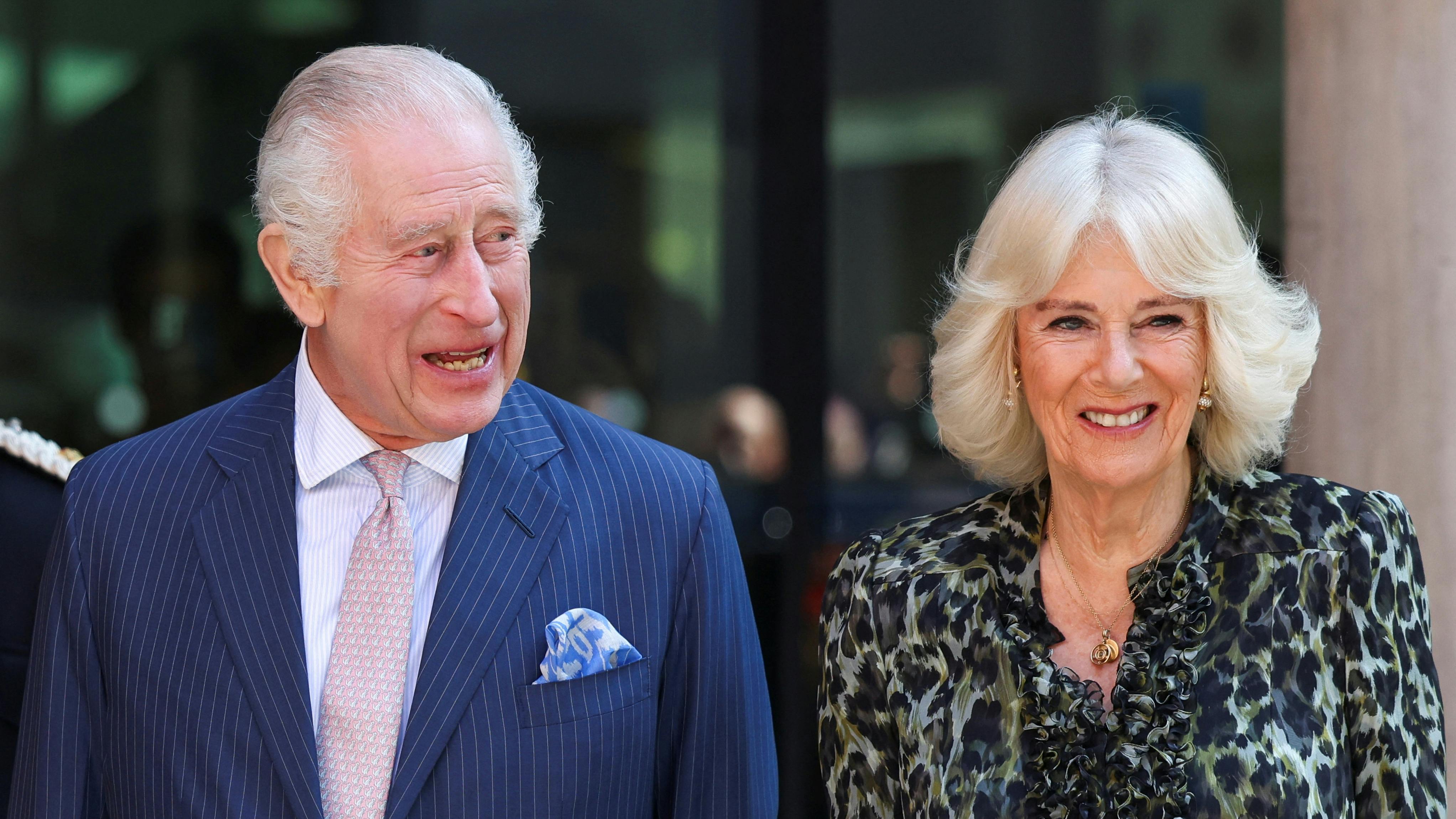 Kong Charles og dronning Camilla.