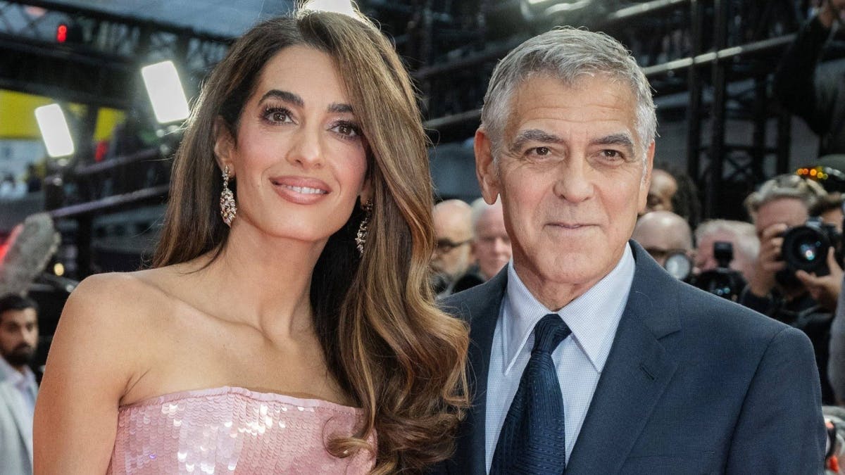 George Clooney og hustruen Amal Clooney