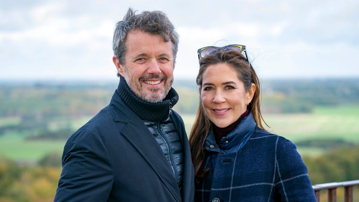 Kong Frederik og dronning Mary.